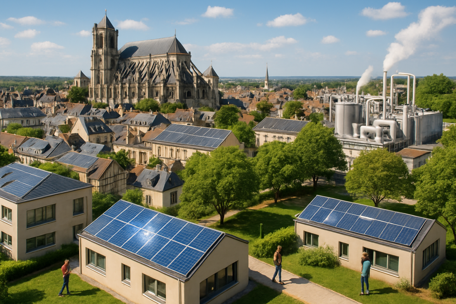 découvrez comment bourges intègre le photovoltaïque et la géothermie pour bâtir un avenir durable, alliant innovation et respect de l'environnement. plongez dans cette transition énergétique qui façonne la ville de demain.