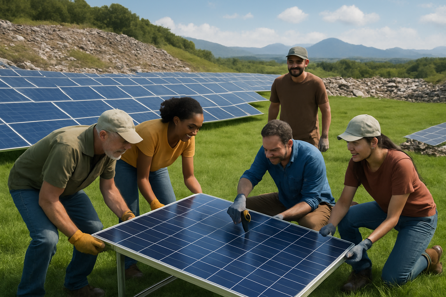 découvrez comment les citoyens de durfort transforment un ancien site de décharge en une centrale solaire innovante, illuminant ainsi le paysage et promouvant une énergie renouvelable durable. un exemple inspirant d'initiative locale pour un avenir plus vert.