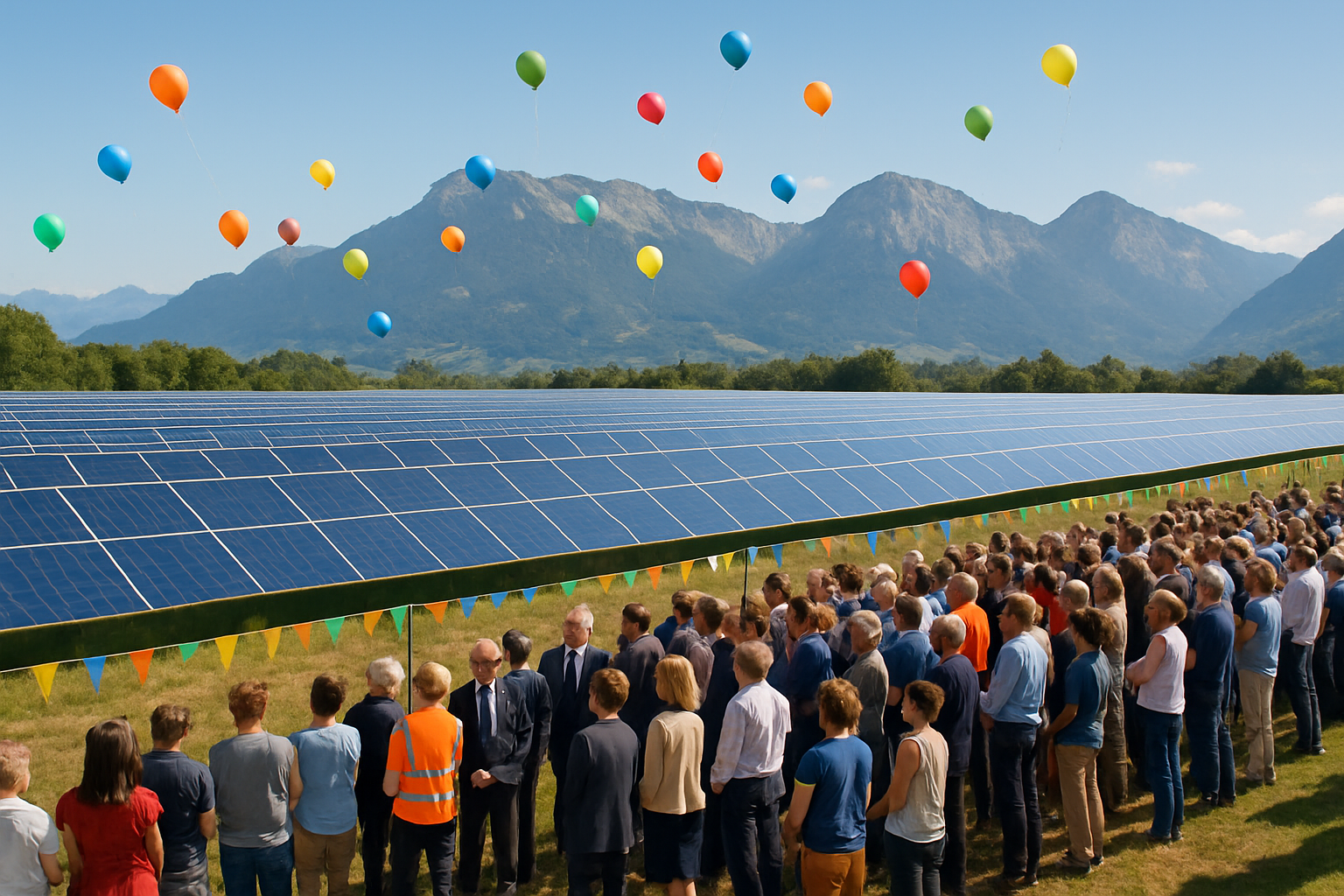 découvrez l'inauguration historique de la première centrale photovoltaïque du chablais à bons-en-chablais, un projet innovant qui marque un pas vers un avenir énergétique durable. rejoignez-nous pour célébrer cette initiative emblématique qui valorise l'énergie solaire dans la région.