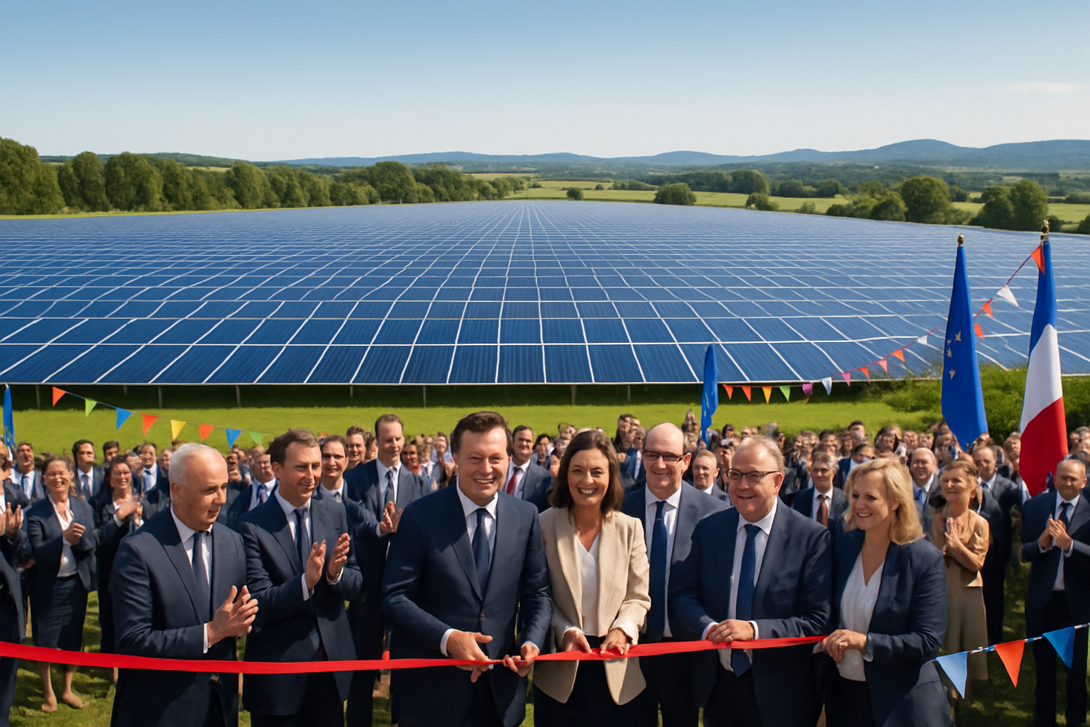 assistez à l'inauguration de la centrale photovoltaïque de 20 hectares à l'écopôle de marmagne. découvrez cette initiative innovante qui valorise les énergies renouvelables et soutient le développement durable de notre région.