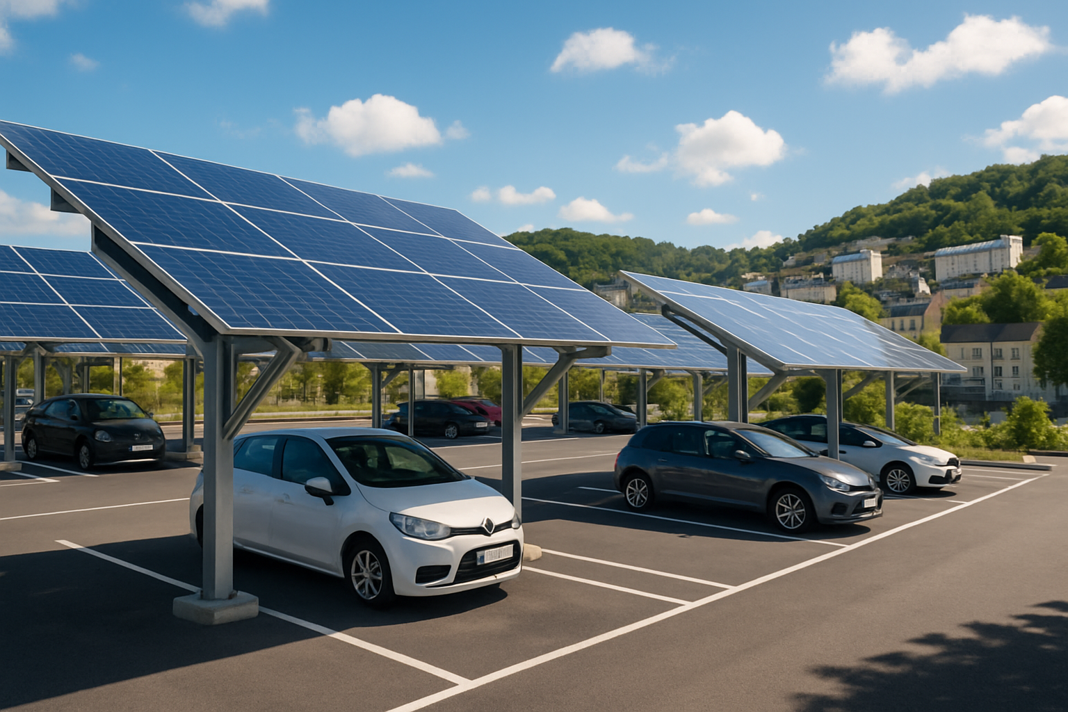 découvrez comment tulle agglo s'engage dans la transition énergétique en installant deux ombrières solaires sur ses parkings. un pas vers un avenir durable et écoresponsable!