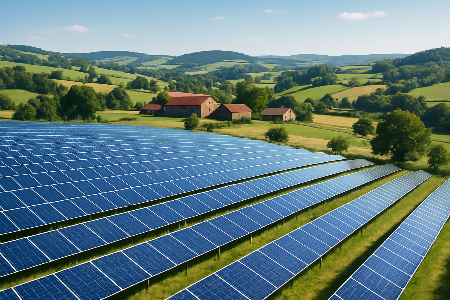 découvrez la nouvelle ferme solaire qui voit le jour en haute-loire, un projet innovant qui promet de favoriser les énergies renouvelables tout en soutenant le développement durable de la région.