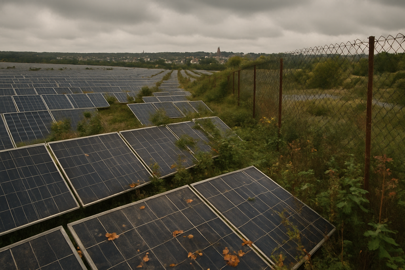 découvrez les enjeux autour du plus grand parc photovoltaïque de france, menacé d'abandon. quelles sont les raisons derrière cette situation et quelles conséquences cela pourrait-il avoir sur l'avenir des énergies renouvelables en france ?