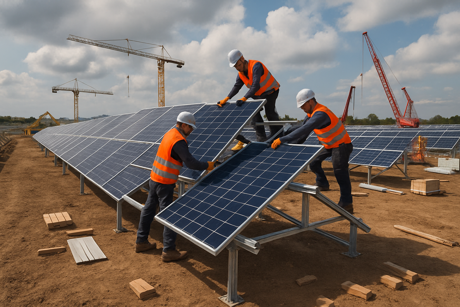 découvrez la centrale photovoltaïque de la grisière à mâcon, actuellement en phase d'installation et prévue pour être opérationnelle d'ici la fin de l'année. engagez-vous dans la transition énergétique avec ce projet innovant et durable.
