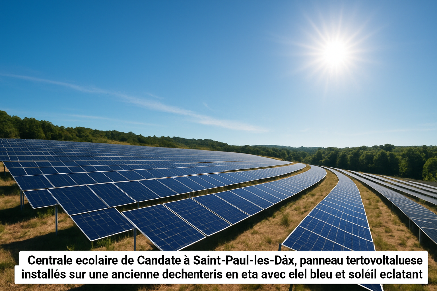 découvrez l'inauguration de la nouvelle centrale solaire de candate à saint-paul-lès-dax, un projet innovant qui renforce l'engagement de la commune vers une énergie verte et durable. joignez-vous à cet événement marquant pour célébrer les avancées en matière d'énergie renouvelable.