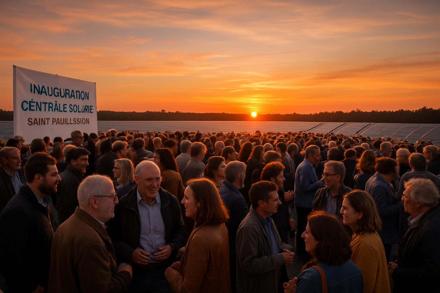 découvrez l'inauguration de la nouvelle centrale solaire de candate à saint-paul-lès-dax, un projet innovant visant à promouvoir les énergies renouvelables et à renforcer la transition énergétique de la région. joignez-vous à nous pour célébrer cette avancée significative vers un avenir plus durable.