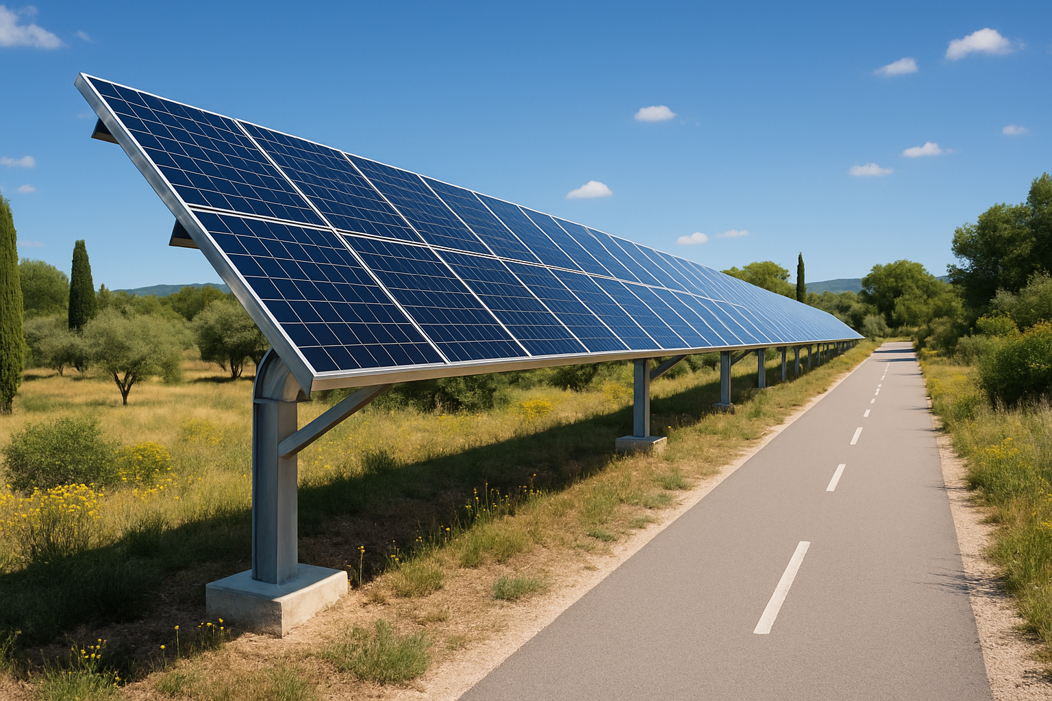 découvrez le premier parc photovoltaïque linéaire en france, qui sera bientôt lancé. ce projet innovant promet de révolutionner la production d'énergie solaire tout en alliant durabilité et efficacité. ne manquez pas cette avancée majeure dans la transition énergétique!