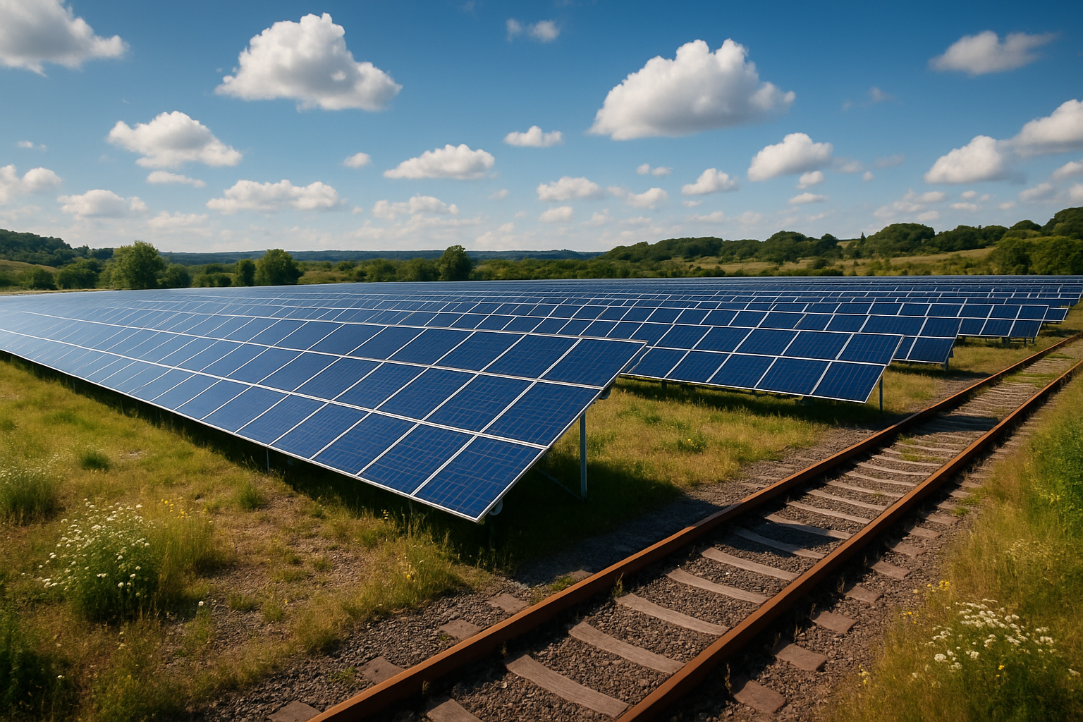 découvrez le nouveau parc photovoltaïque qui transforme une friche ferroviaire à morsbach. ce projet innovant s'inscrit dans une démarche éco-responsable, alliant transition énergétique et réhabilitation urbaine. un pas vers un avenir durable !
