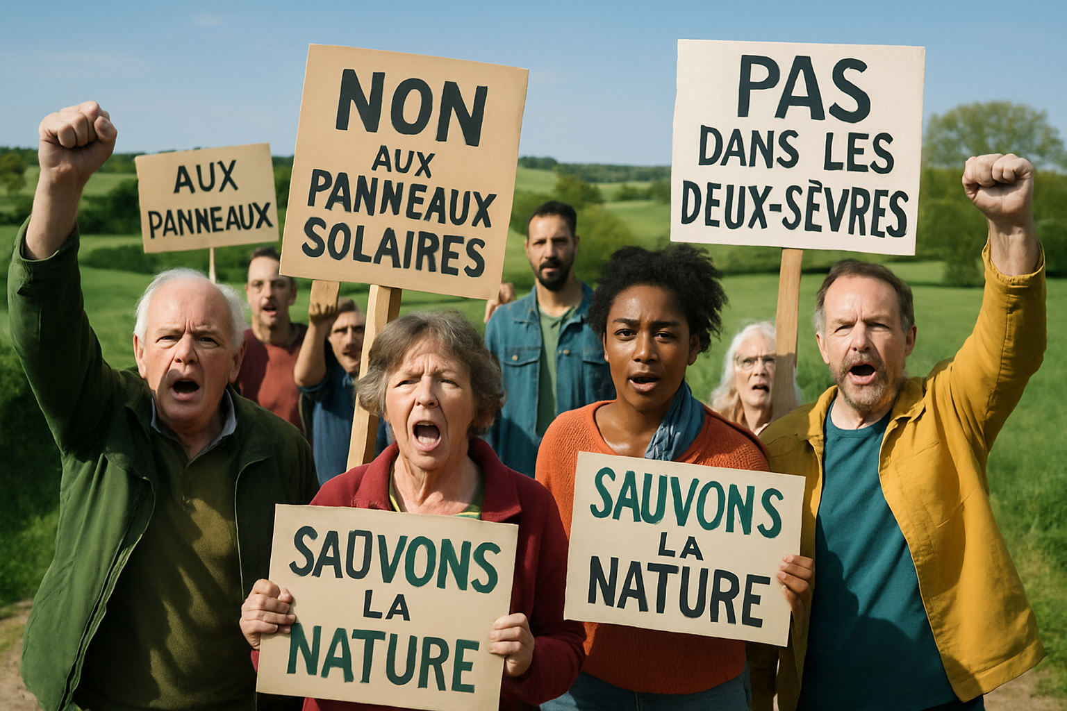 découvrez comment un collectif des deux-sèvres s'oppose à l'installation de panneaux solaires au sol dans certaines zones, soulevant des questions sur l'impact environnemental et le développement durable.