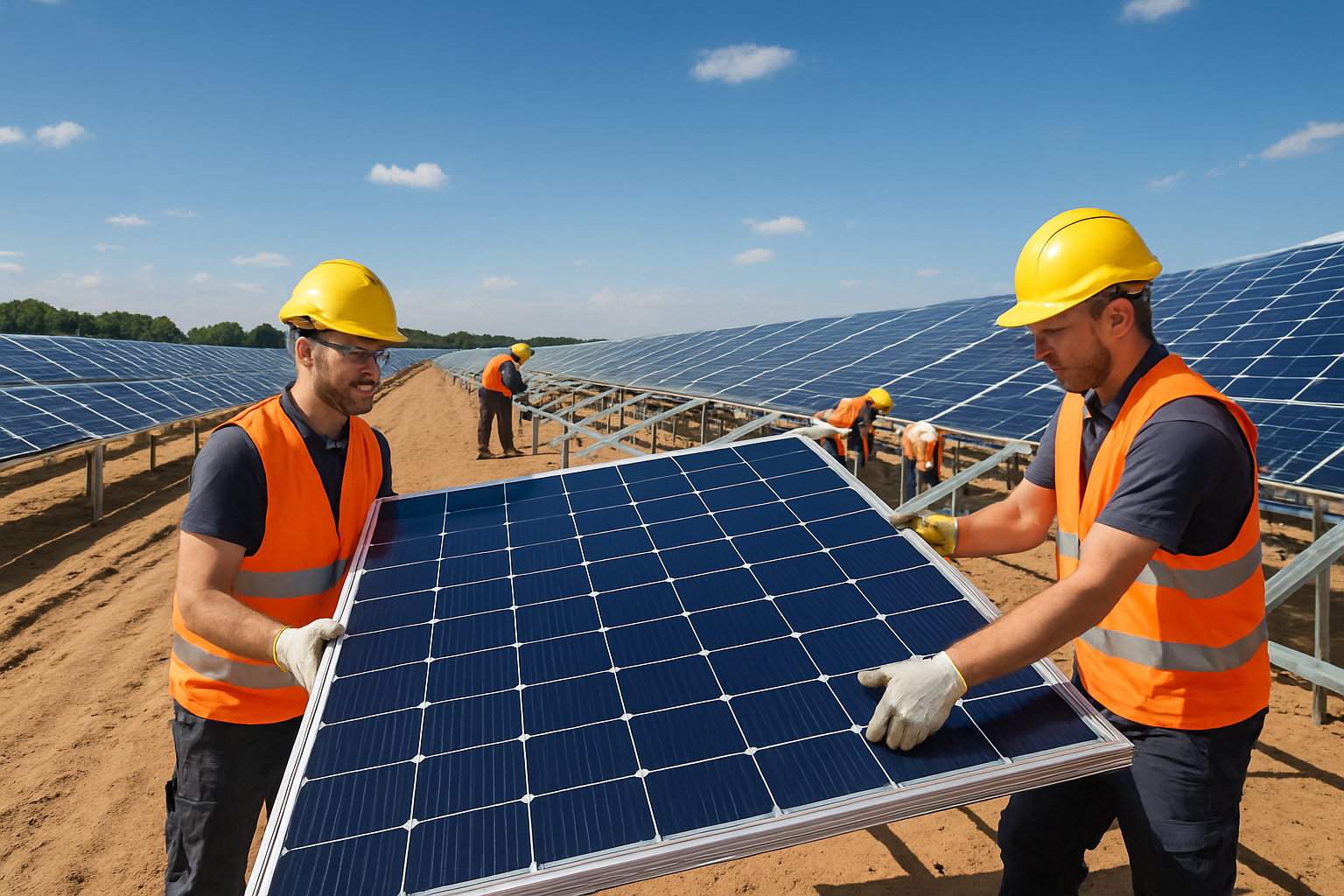 découvrez le projet d'un immense parc solaire qui prend forme à saumur, témoignant de l'engagement de la région pour les énergies renouvelables et la durabilité. en savoir plus sur cette initiative écologique qui transformera le paysage énergétique local.