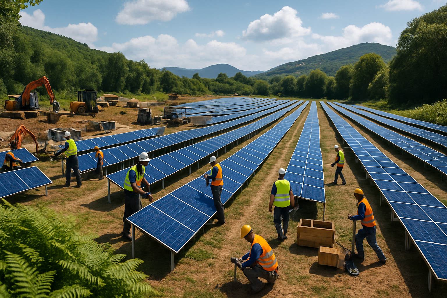 découvrez l'état d'avancement du projet de parc photovoltaïque à proximité de fougères. suivez les dernières nouvelles et les étapes clés de ce projet durable qui contribue à la transition énergétique locale.