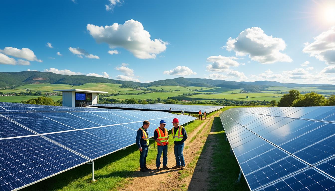 découvrez le nouveau projet solaire innovant à mourmelon-le-grand : une initiative écoresponsable visant à développer les énergies renouvelables et à dynamiser la région.