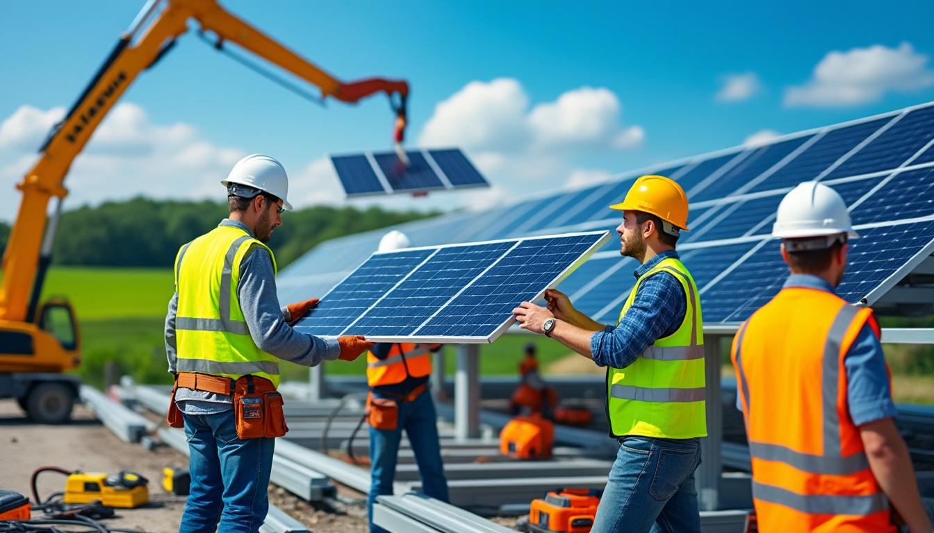 découvrez comment une équipe roumaine participe activement à la construction de panneaux photovoltaïques à loudéac, contribuant ainsi à la transition énergétique locale et au développement des énergies renouvelables.