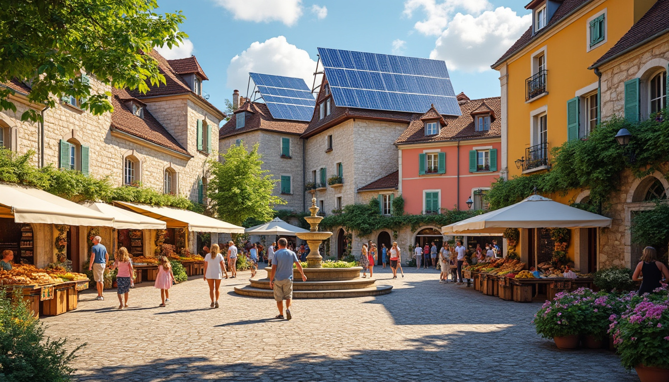 découvrez comment la place du marché de pénestin se modernise grâce à l'installation de panneaux solaires, une initiative écologique qui favorise la transition énergétique locale et l'attractivité du centre-ville.