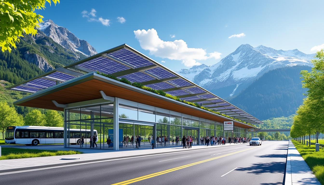 découvrez comment la gare routière de bourg-saint-maurice adopte une démarche écoresponsable grâce à l'installation d'un toit équipé de panneaux solaires, alliant innovation et respect de l'environnement.