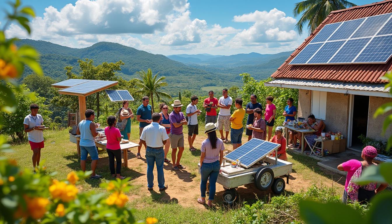 à quimperlé, des entreprises locales s’unissent pour développer l’autoconsommation collective d’énergie solaire. découvrez comment cette coopération innovante favorise la transition énergétique et dynamise l’économie locale.