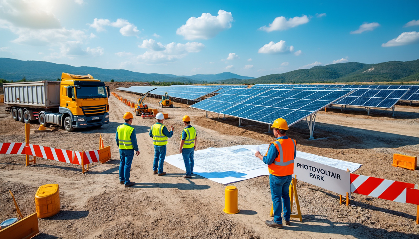 découvrez le lancement officiel des travaux du parc photovoltaïque des places, un projet engagé pour la transition énergétique et le développement durable de la région.