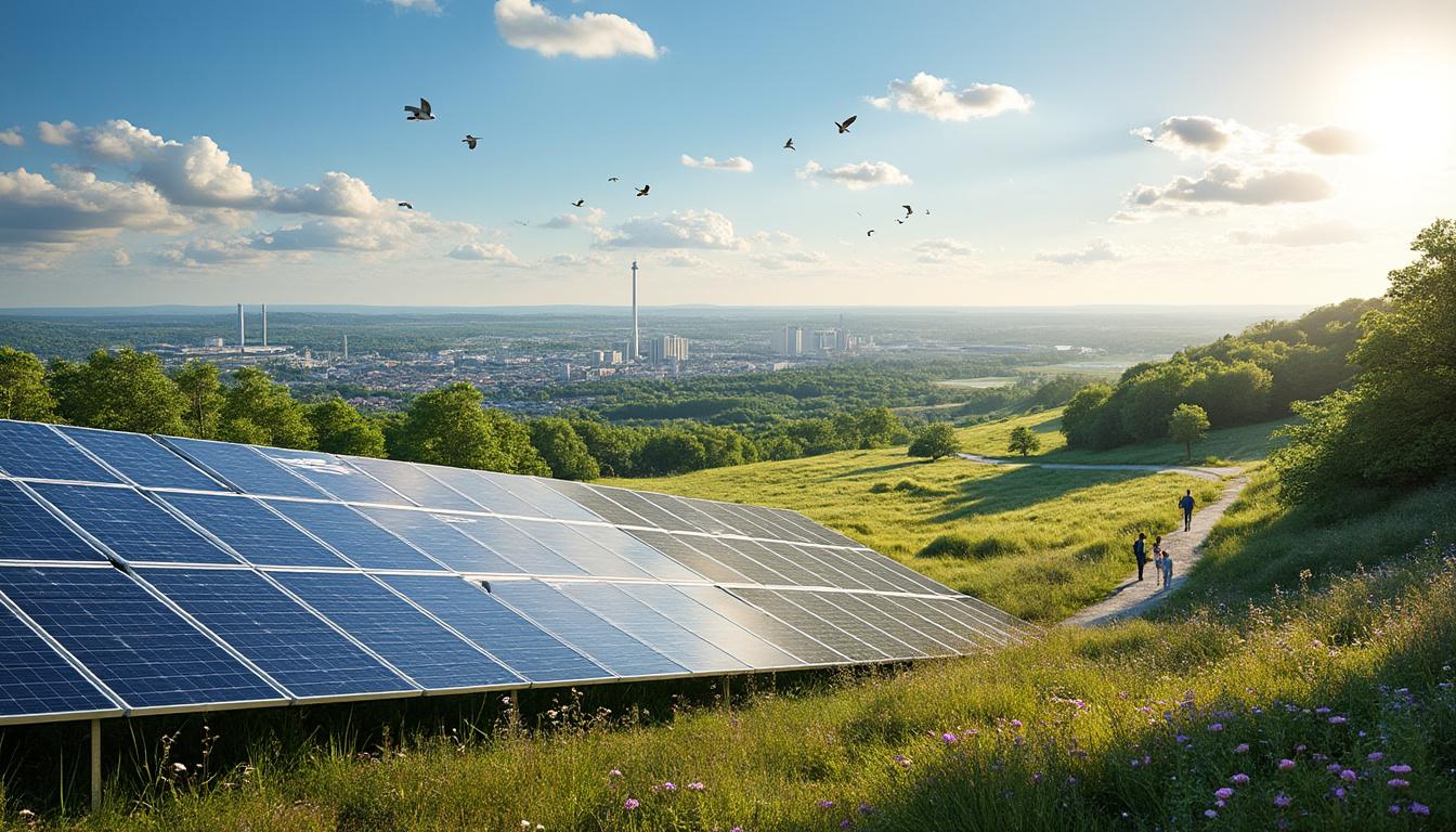 découvrez comment une ancienne décharge proche de rennes est réhabilitée en parc photovoltaïque, contribuant à la production d'énergie verte et à la préservation de l'environnement.