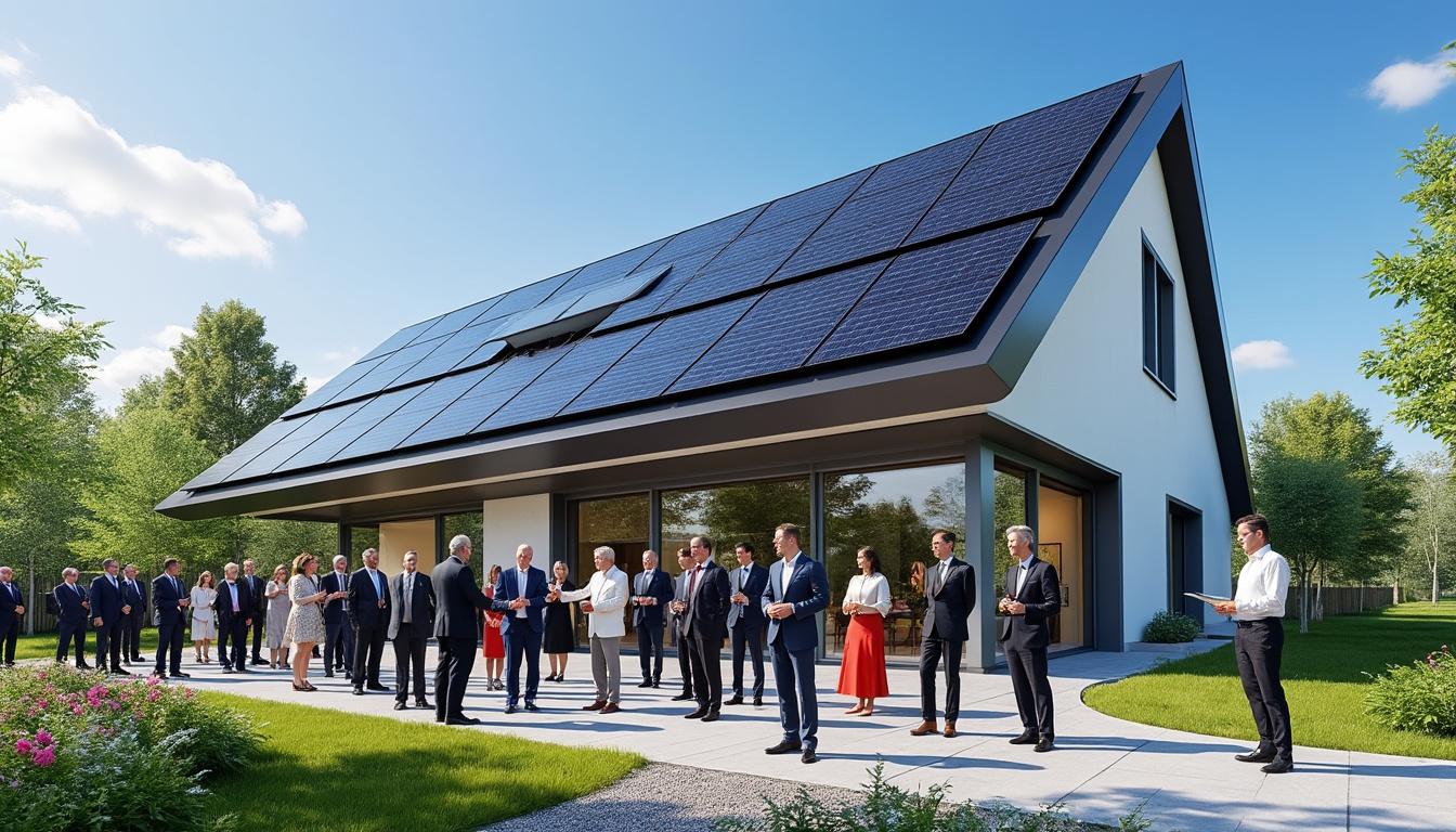 découvrez l'inauguration à bellevigne-les-châteaux du nouvel espace toît solaire innovant, une avancée écologique et technologique au cœur de la région.