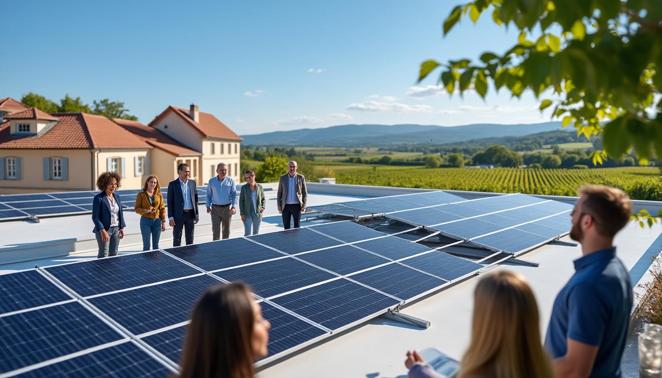 découvrez l'inauguration du toit photovoltaïque innovant à bellevigne-les-châteaux, une avancée majeure pour l'énergie durable et l'écologie locale.