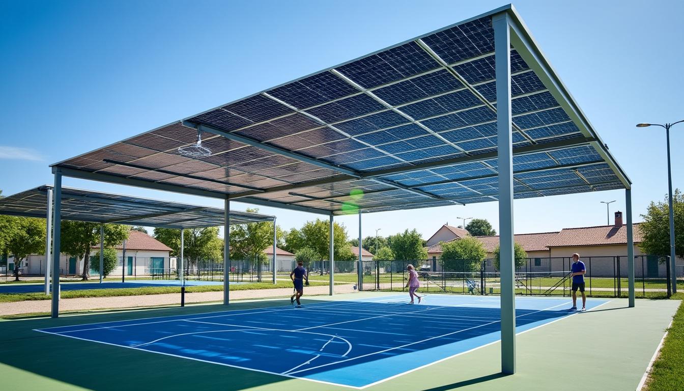 découvrez l'installation d'ombrières photovoltaïques aux blinfaux et devant le palais des sports de loudéac, une étape majeure vers une énergie solaire locale durable et innovante.