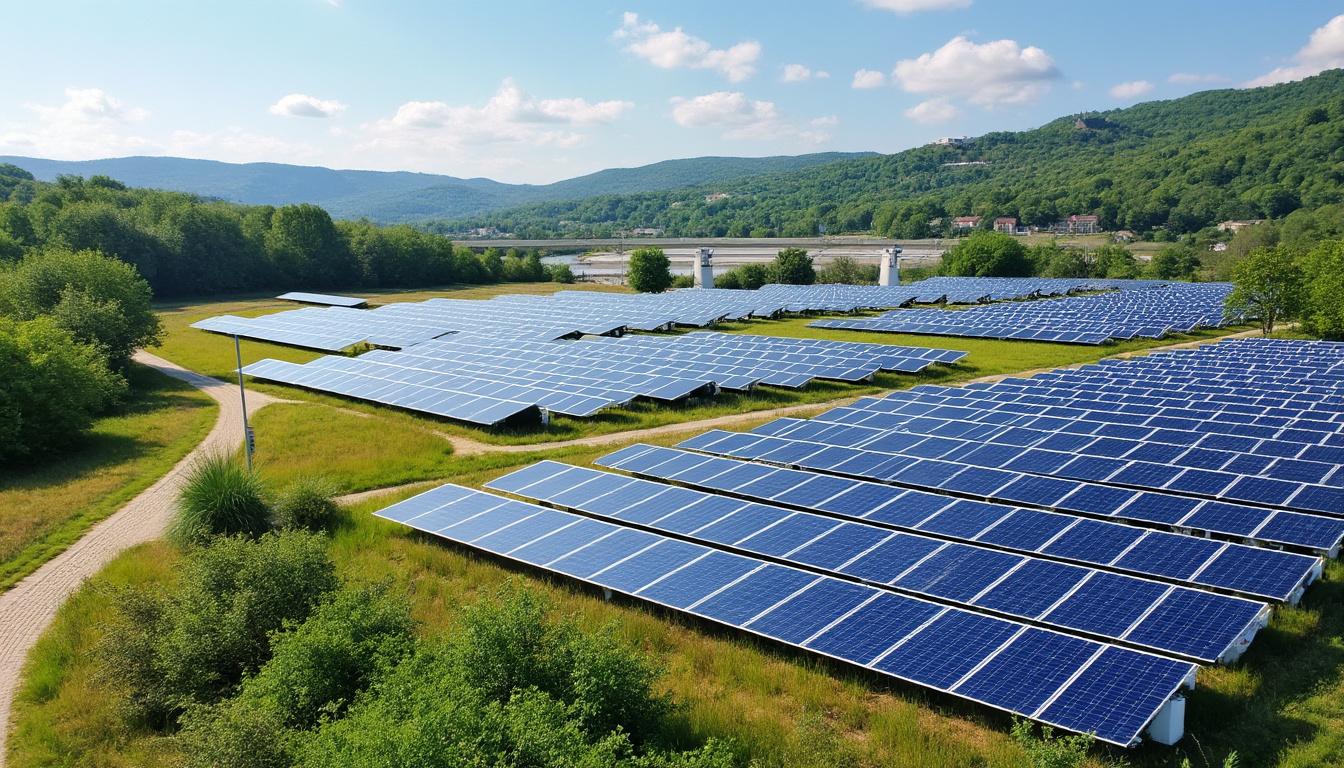 découvrez le projet d'installation prochaine d'une centrale photovoltaïque au cœur de notre commune, une initiative écologique pour un avenir durable et énergétique.