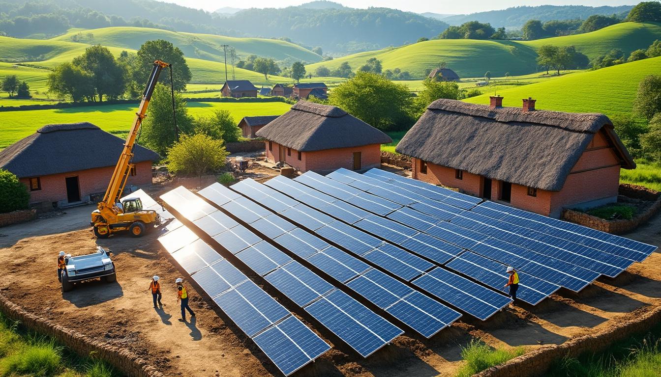 découvrez l'installation prochaine d'une centrale photovoltaïque au cœur de notre commune, une initiative pour un avenir énergétique durable et respectueux de l'environnement.