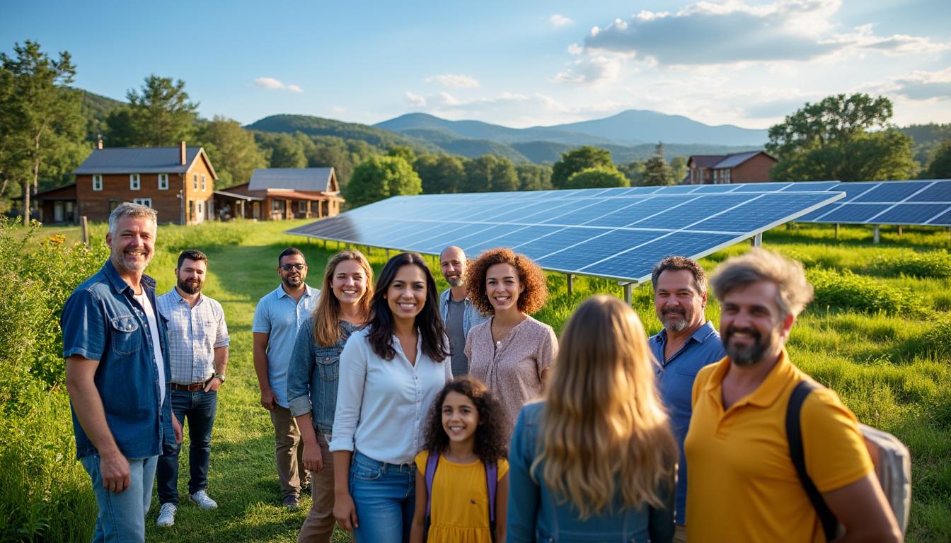 la commune avance vers un avenir durable en installant une centrale photovoltaïque, une initiative approuvée par le conseil municipal pour favoriser l'énergie verte et réduire l'empreinte carbone.