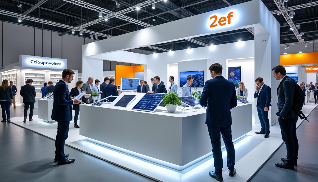 découvrez comment l'entreprise 2ef de laveyron valorisera le secteur photovoltaïque lors du salon de l'artisanat, mettant en avant innovation et savoir-faire local.