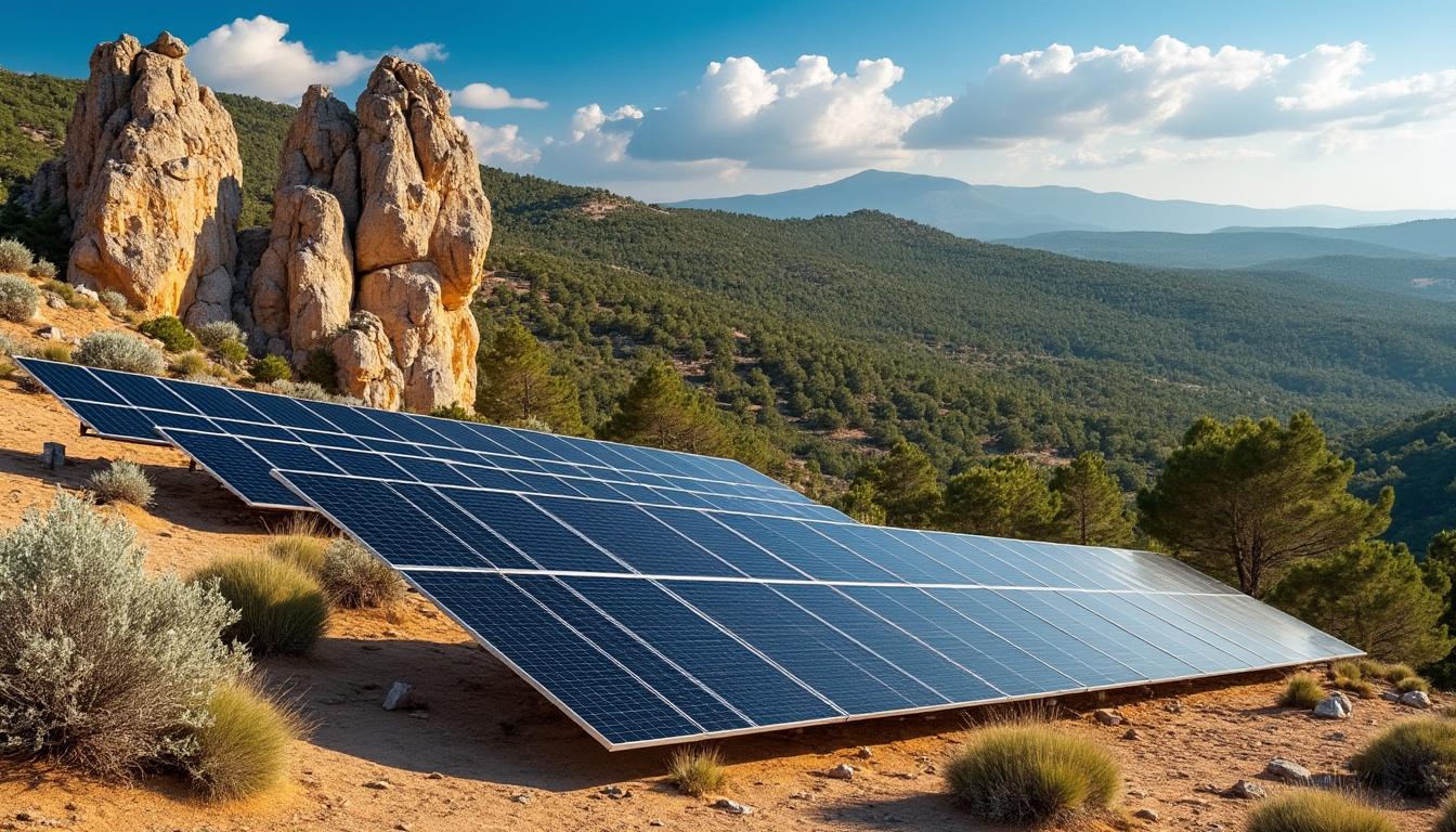 suivez l'actualité locale à 7h30 sur ici azur : le projet de parc photovoltaïque de valderoure contesté devant la justice.