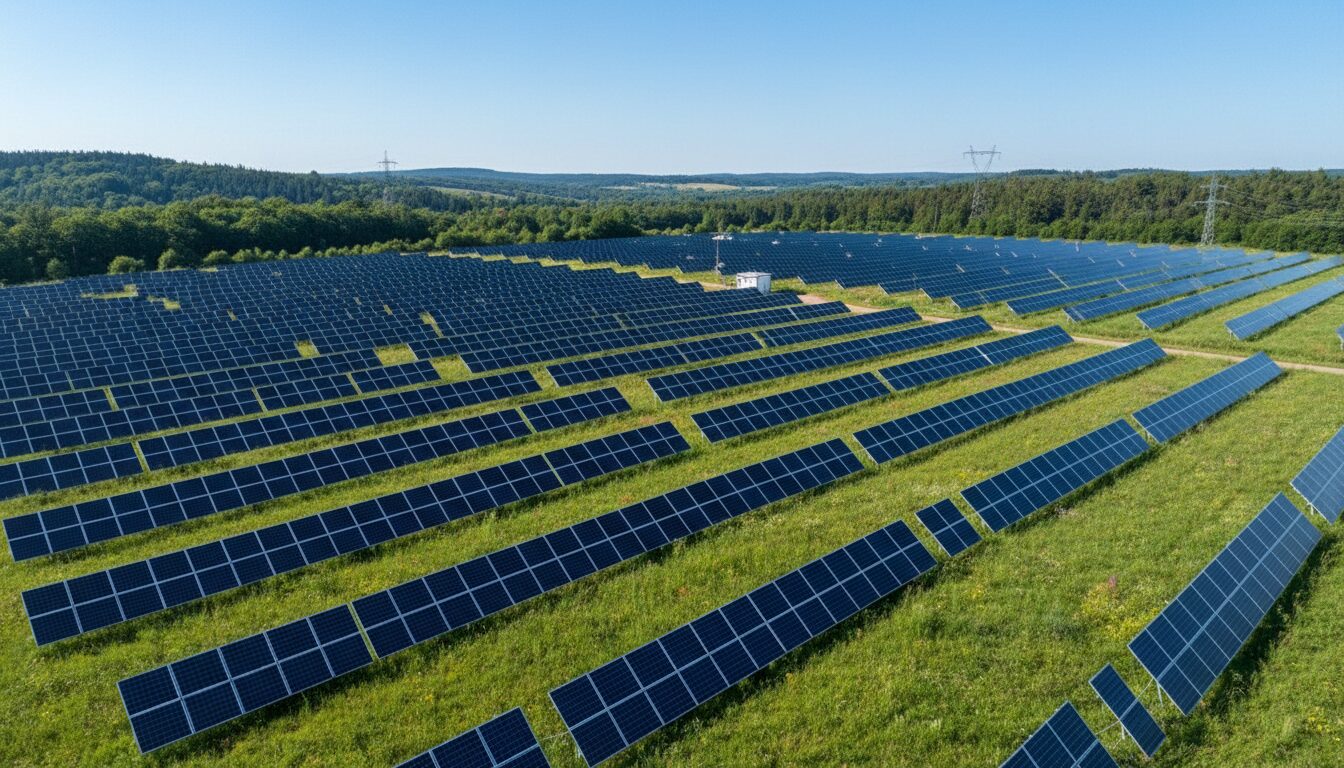 découvrez la centrale solaire de trois hectares à mallouet, granville, qui fournira de l'électricité propre à près de 1 000 foyers, favorisant un avenir énergétique durable.