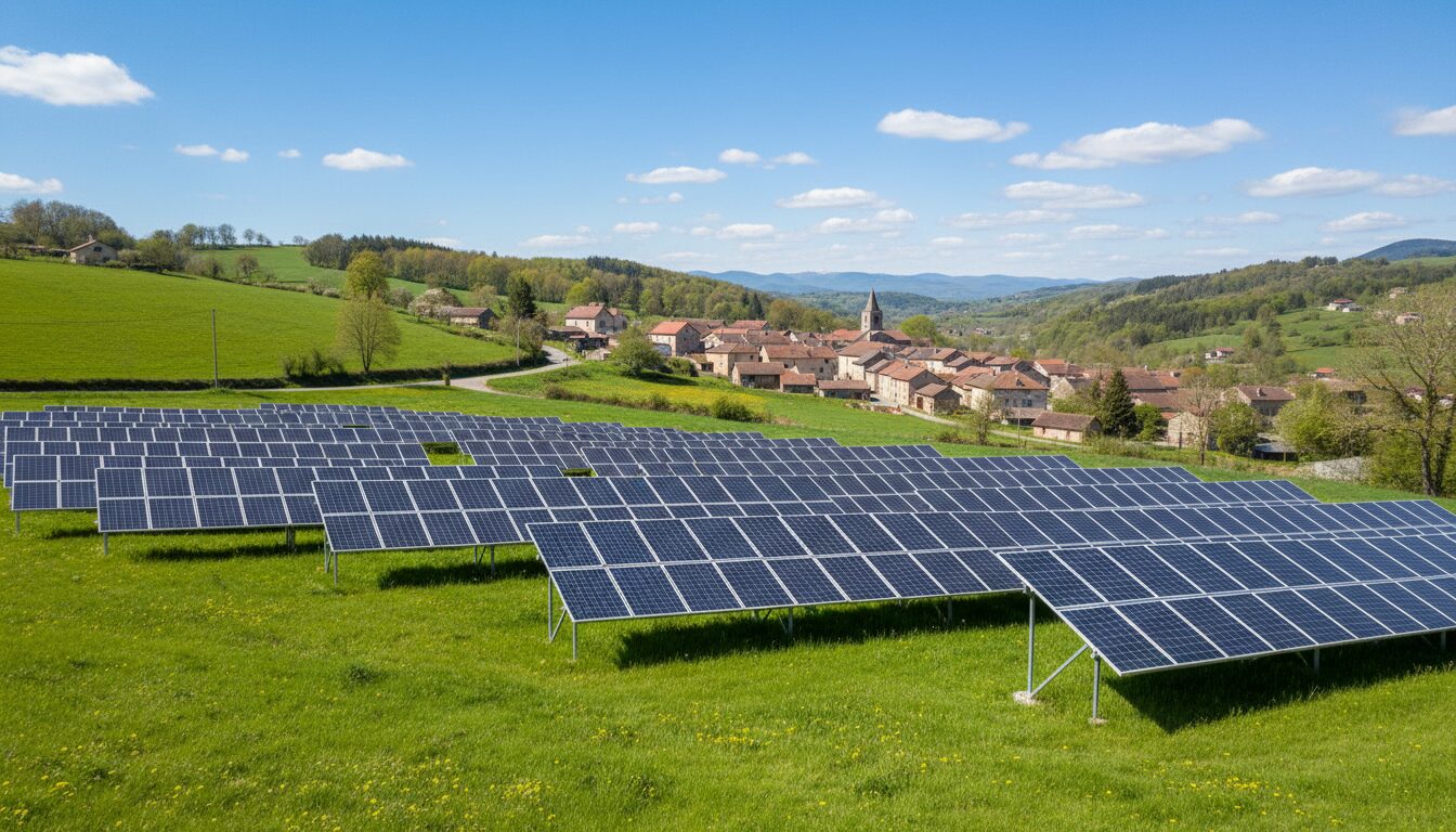 découvrez comment une commune de haute-loire atteint 40 % d'autonomie énergétique grâce à un projet photovoltaïque innovant, un exemple de transition écologique réussie.