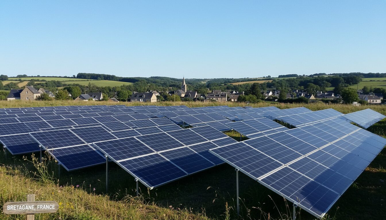 découvrez comment une ancienne décharge bretonne a été transformée en un parc photovoltaïque innovant, apportant énergie renouvelable et développement durable au cœur de la commune.