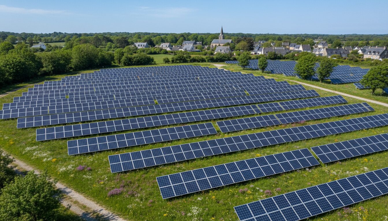 découvrez la transformation d'une ancienne décharge bretonne en un parc photovoltaïque innovant, au cœur de la commune, alliant écologie et énergie renouvelable.