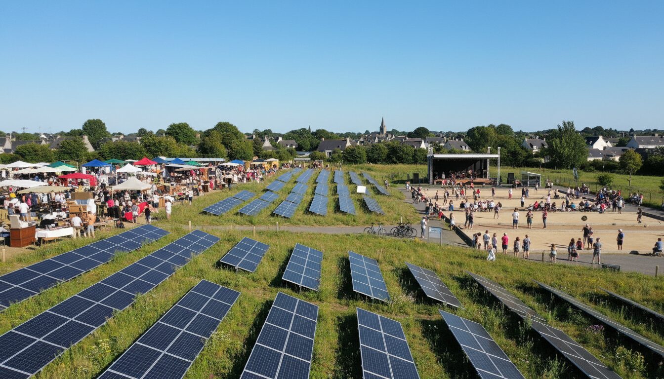 découvrez la centrale photovoltaïque municipale innovante de loudéac, qui alimente en énergie durable le boulodrome, les spectacles et les vide-greniers, favorisant un avenir écologique pour la communauté.