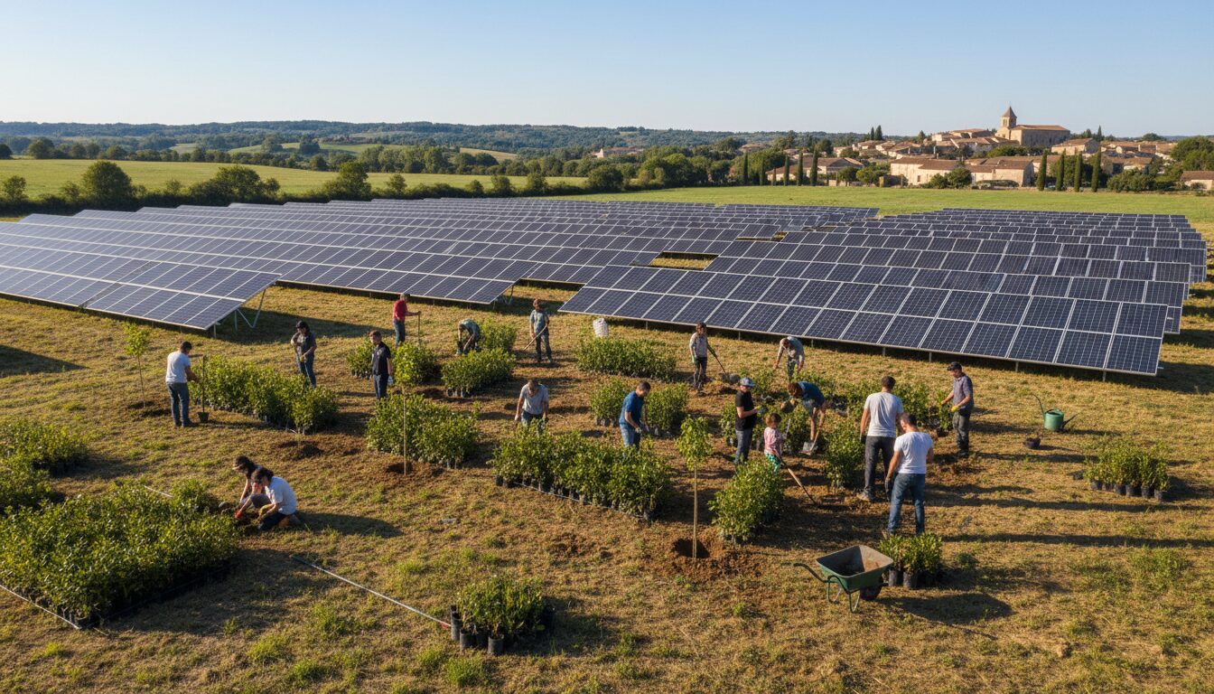 découvrez l'installation de haies protectrices autour du parc photovoltaïque de la rue bellièvre à ambérieu-en-bugey, une initiative pour préserver l'environnement et valoriser les espaces verts locaux.
