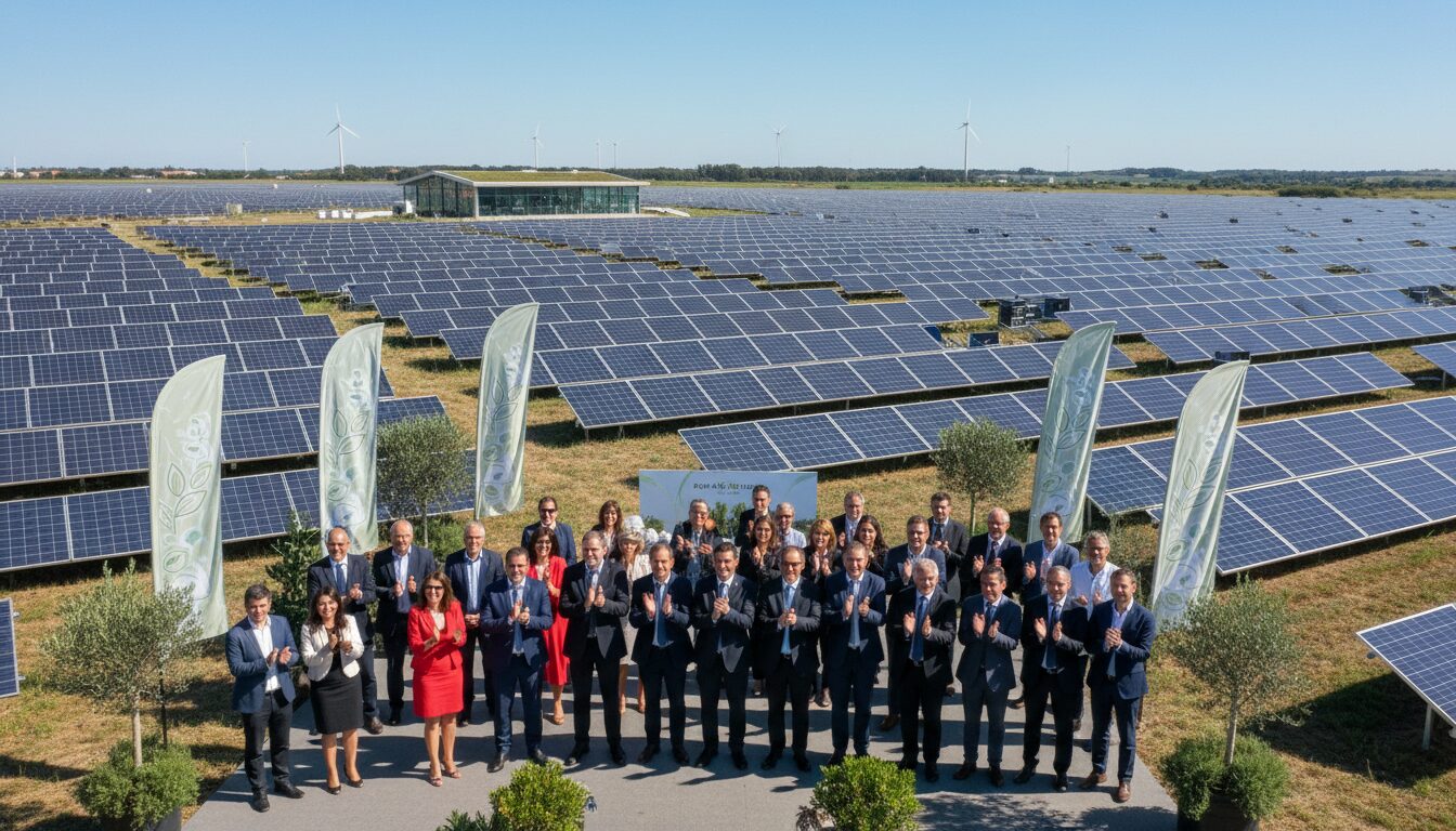 découvrez l'inauguration de la centrale solaire innovante de donzère-mondragon, une avancée majeure vers une énergie propre et durable pour un avenir respectueux de l'environnement.