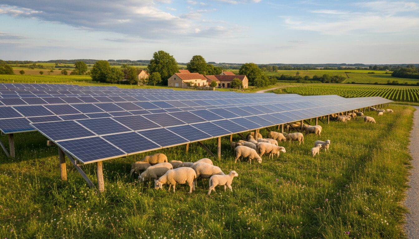 découvrez la centrale solaire de 20 hectares à poucharramet, bientôt opérationnelle pour une production d'énergie renouvelable et durable.