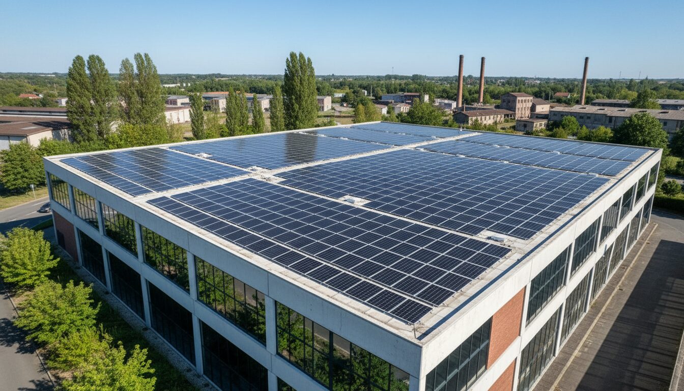 découvrez comment une entreprise de seine-maritime installe 280 panneaux photovoltaïques sur son toit pour augmenter sa production d'énergie renouvelable et réduire son empreinte carbone.