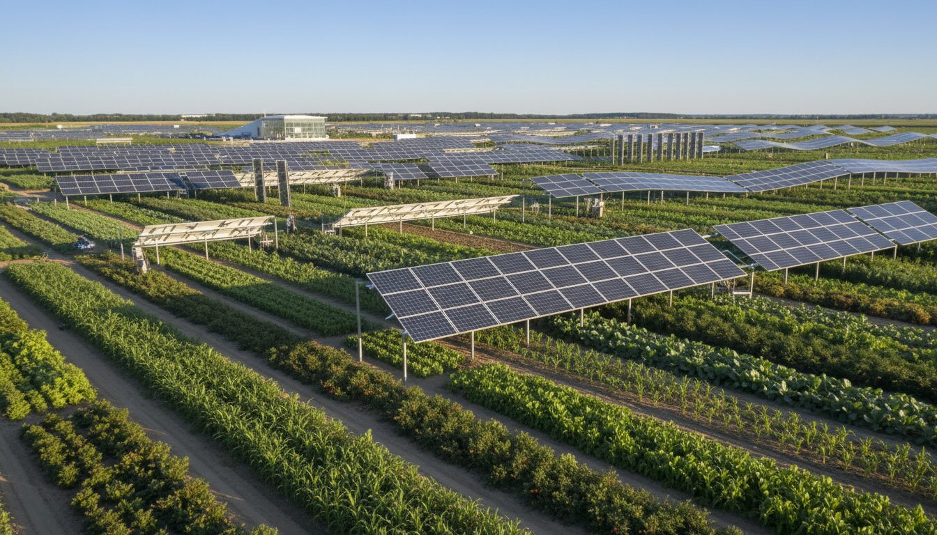 découvrez comment la multiplication des prototypes d'agrivoltaïsme ouvre la voie au développement de futurs grands parcs solaires-agricoles, alliant production d'énergie renouvelable et activité agricole.