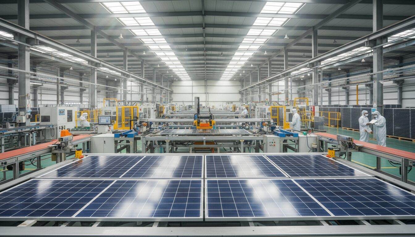 découvrez comment la chine s'impose sur le marché européen des panneaux photovoltaïques, représentant 98 % des importations actuelles.