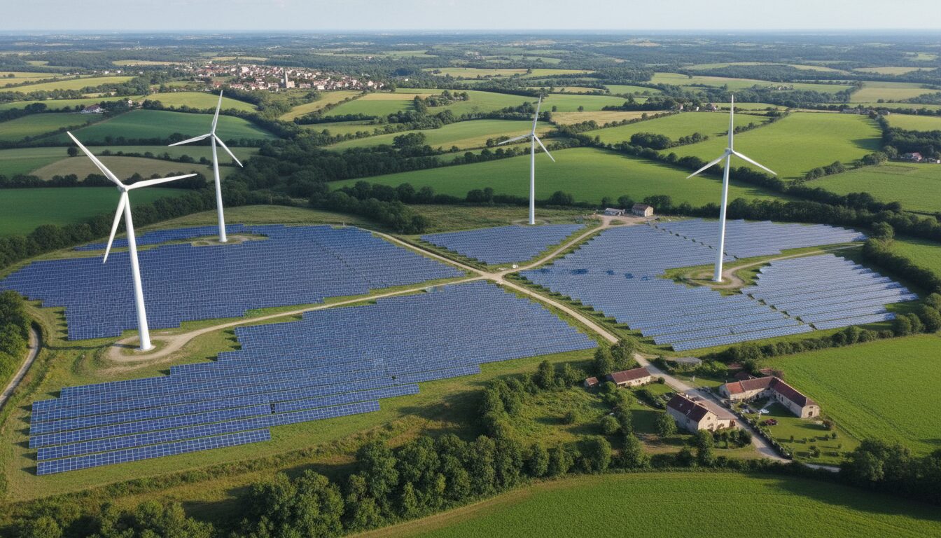 doué-la-fontaine s'engage vers l'autonomie énergétique afin de se protéger des variations du marché et garantir une énergie stable et durable.