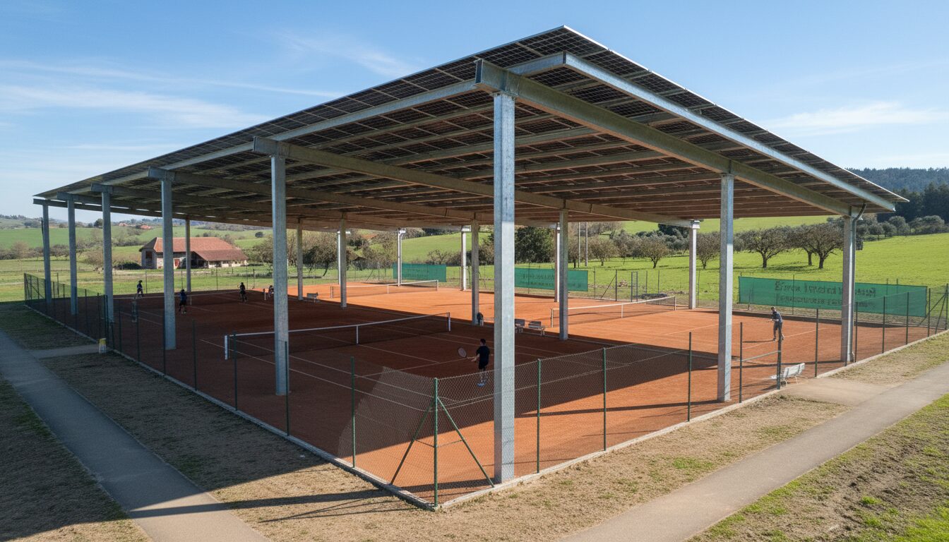 découvrez comment françoise matheron transforme saint-bauzille-de-montmel avec l'installation d'ombrières solaires sur l'ancien stade, marquant une avancée majeure vers la souveraineté énergétique locale.