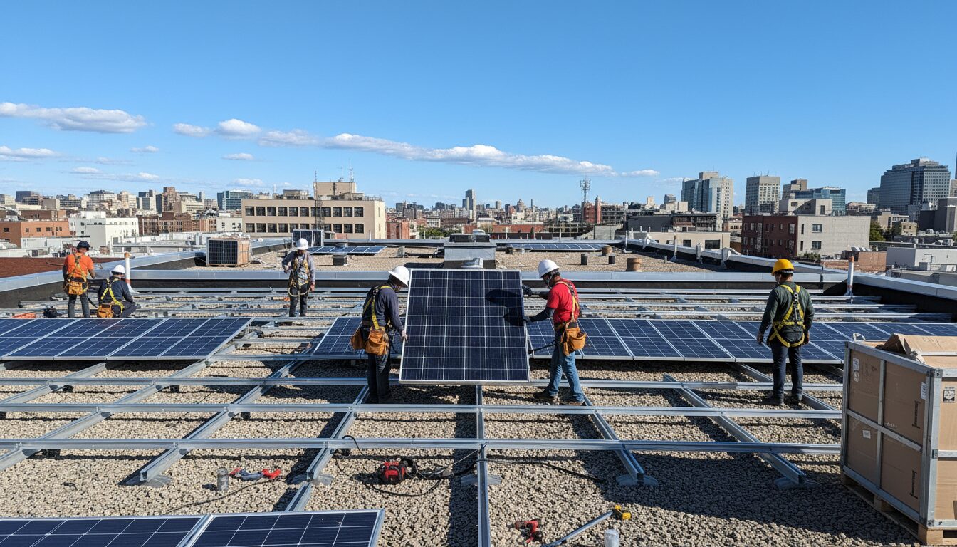 grand cognac prévoit d'installer 12 000 m² de panneaux solaires, démontrant que le photovoltaïque est une solution facile et efficace à déployer pour une énergie renouvelable.
