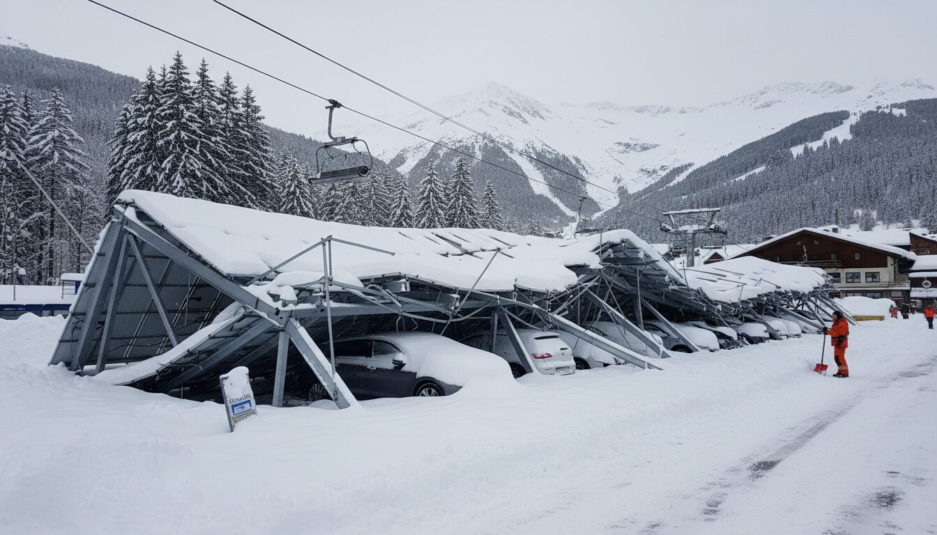 découvrez les enjeux auxquels la station de superdévoluy fait face avec la chute de sa troisième ombrière photovoltaïque, impactant son engagement pour l'énergie renouvelable.