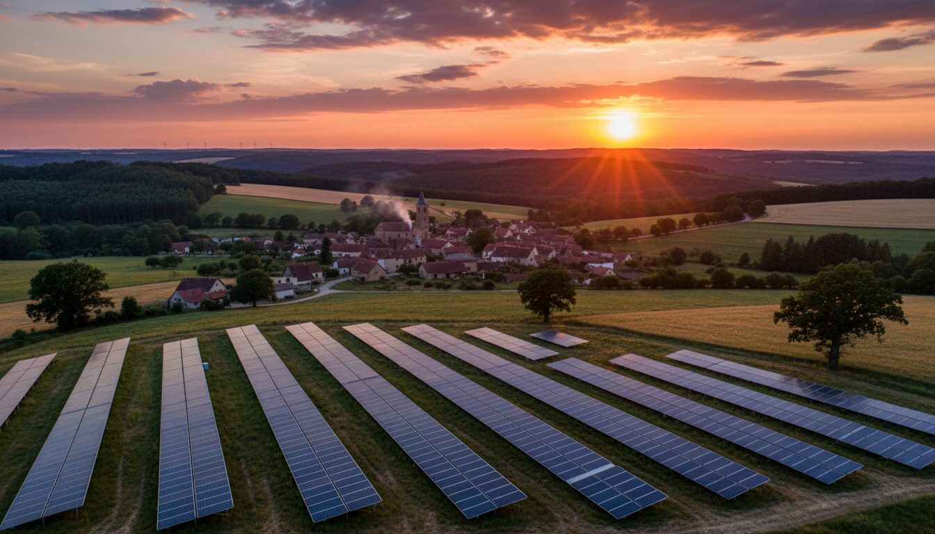 le conseil municipal adopte la création d’une ferme photovoltaïque après un débat intense, marquant une étape importante pour l’énergie renouvelable locale.