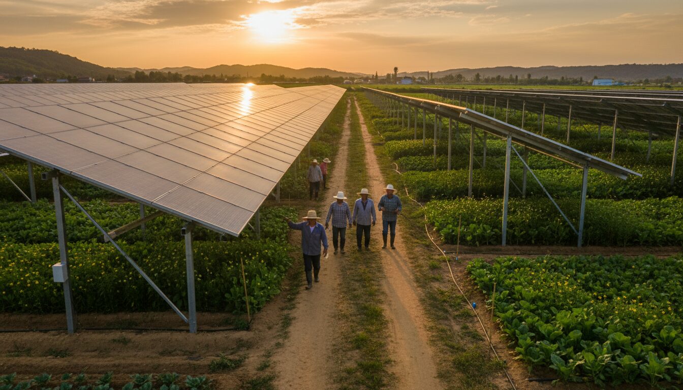 le conseil municipal adopte la création d’une ferme photovoltaïque suite à un débat animé, marquant une étape importante pour les énergies renouvelables locales.