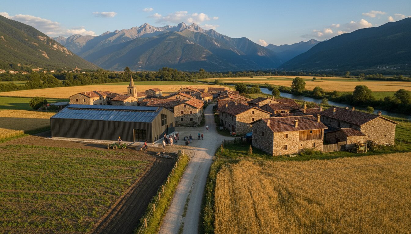 découvrez les enjeux autour de la nouvelle construction d'un hangar agricole offrant une vue imprenable sur les pyrénées, au cœur des tensions locales qui s'intensifient.
