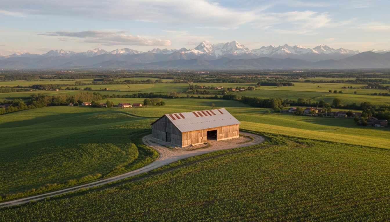 découvrez les enjeux de la nouvelle construction de hangar agricole face à la vue imprenable sur les pyrénées menacée, et les tensions croissantes entre les parties concernées.
