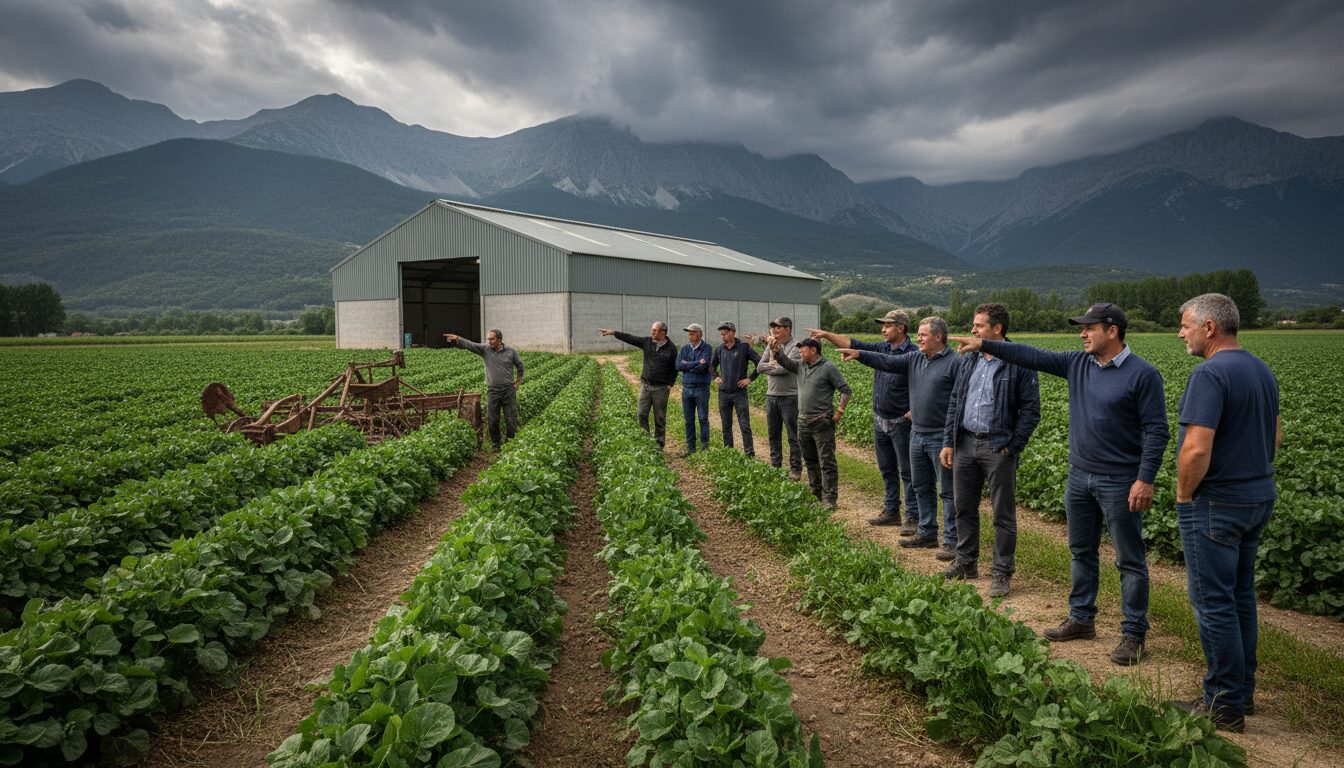 découvrez les enjeux autour de la nouvelle construction de hangar agricole offrant une vue imprenable sur les pyrénées, entre préservation du paysage et tensions locales croissantes.
